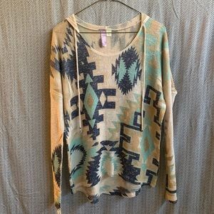 Francesca’s alya hooded sweater